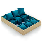 Twelve Compartment & Cushion Display Tray 35x24cm – view 2
