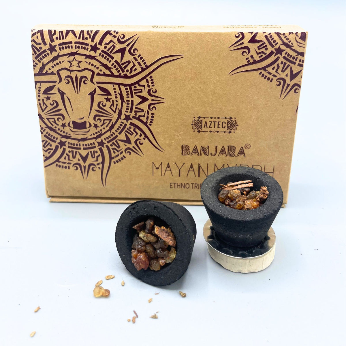 Banjara Resin Cups - Myrrh, Set of 6 – view 3