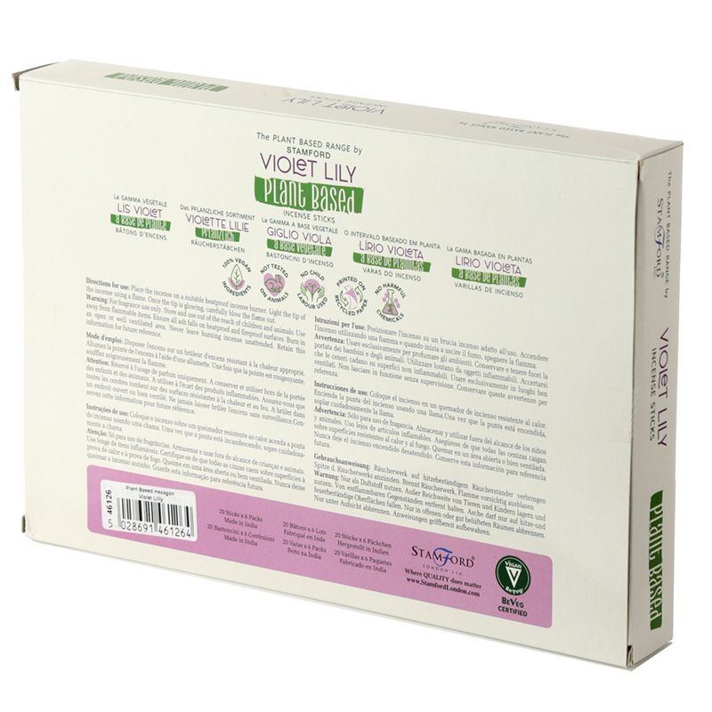 Stamford Violet Lily Plant Based Incense Sticks