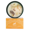 Hop Hare Crystal Magic Candle - The Lion, Rock Quartz