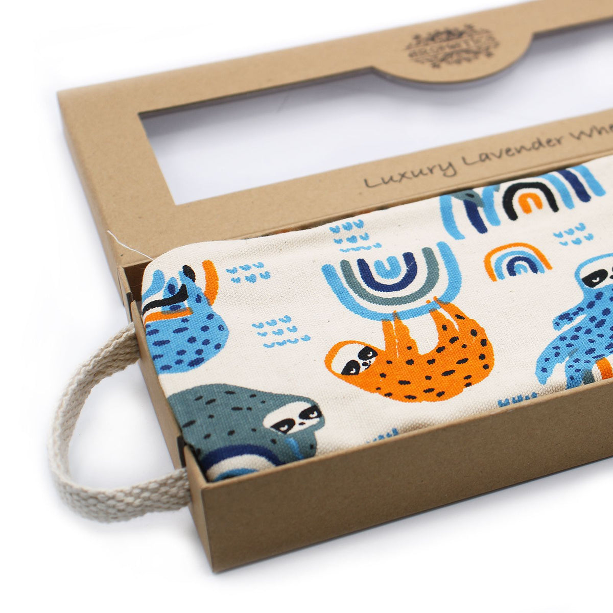 Lavender Wheat Bag Gift Box - Night Leopard Print – view 4