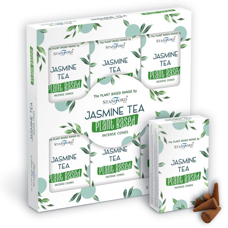 Stamford Plant Based Incense Cones - Jasmine Tea