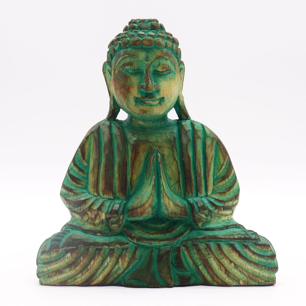 Buddha Feng Shui Set, Knot Mandala, Green Finish – view 4