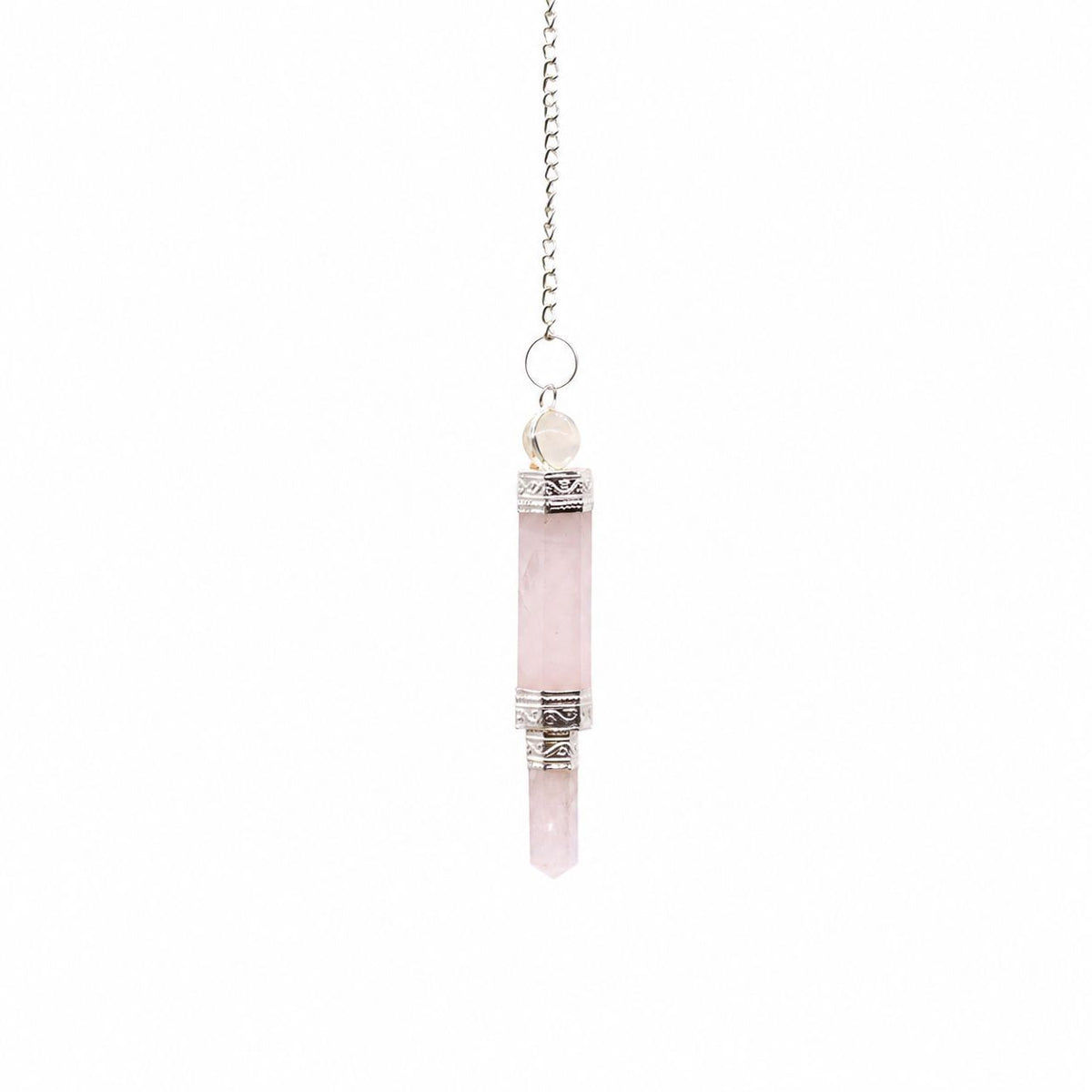 Three Piece Pendulum - Rose Quartz – view 2