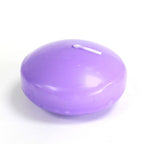 Large Lilac Floating Candles - Pack of 3