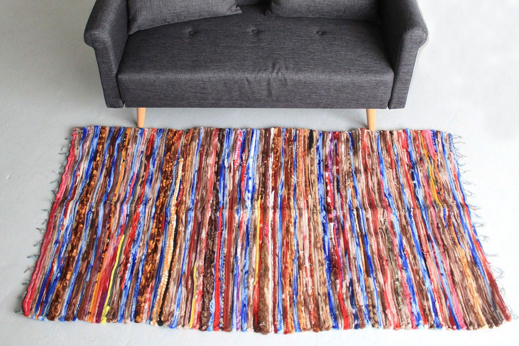 Large Velvet Rug - 105 x 185cm – view 2