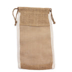 Large Washed Jute Pouch 26x15cm – view 5