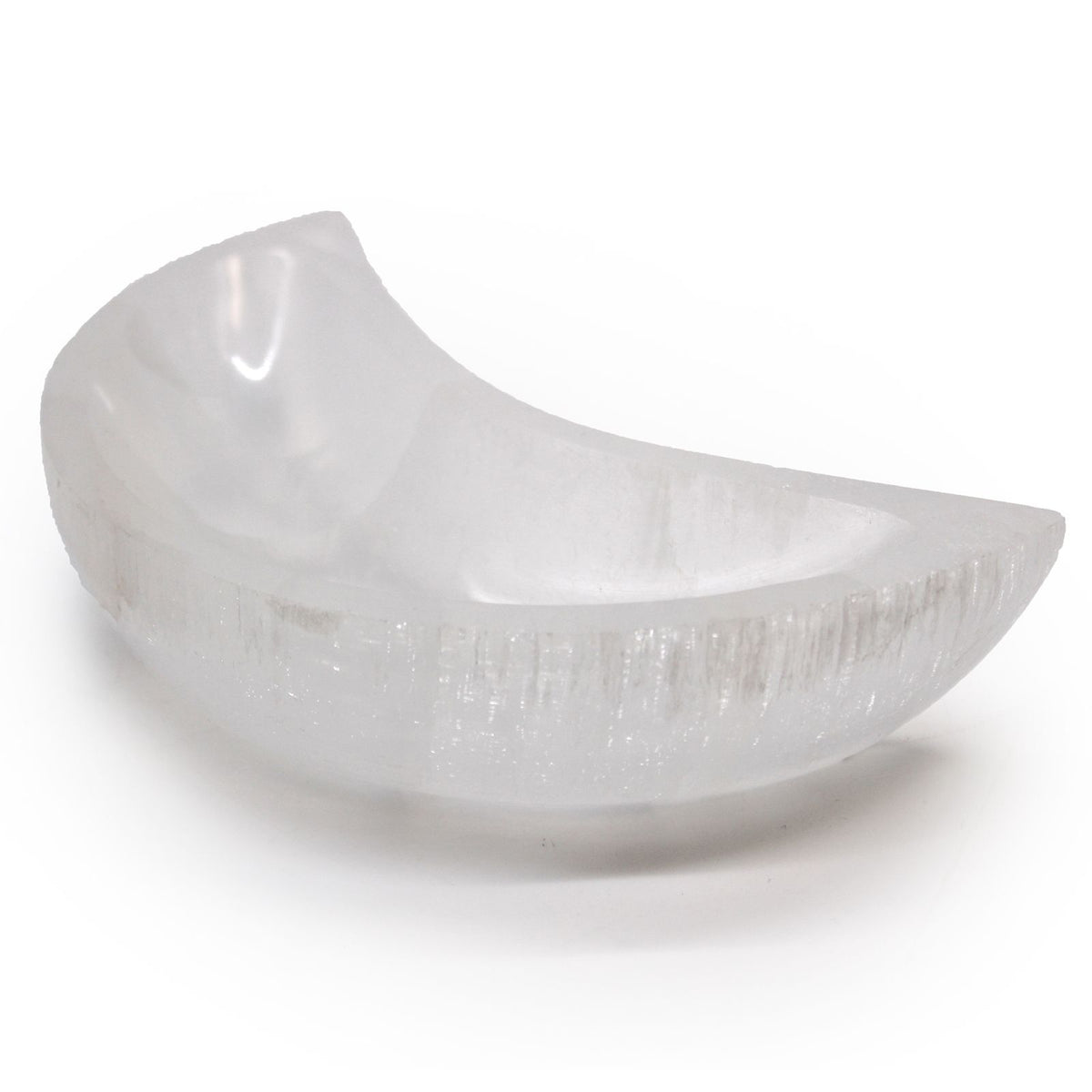Selenite Moon Bowl - 15cm – view 5