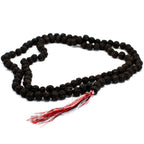 108 Bead Rudraksha Mala Necklace - Dark