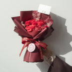 Red Soap Rose Bouquet - Love Is Eternal Gift Card – view 6