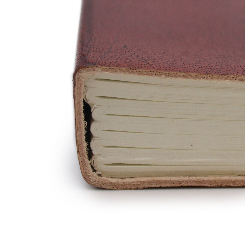 Medium Vegetable Tanned Leather Notebook with Strap – Palmistry – view 5