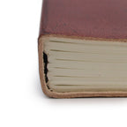 Medium Vegetable Tanned Leather Notebook with Strap – Tree of Life – view 3