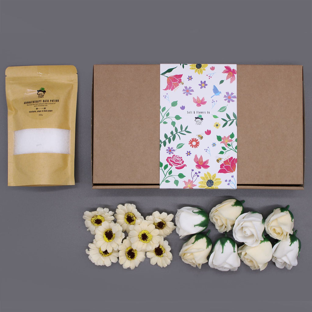 Wild Hare Salt & Flowers Set - Eucalyptus & Ginger – view 7