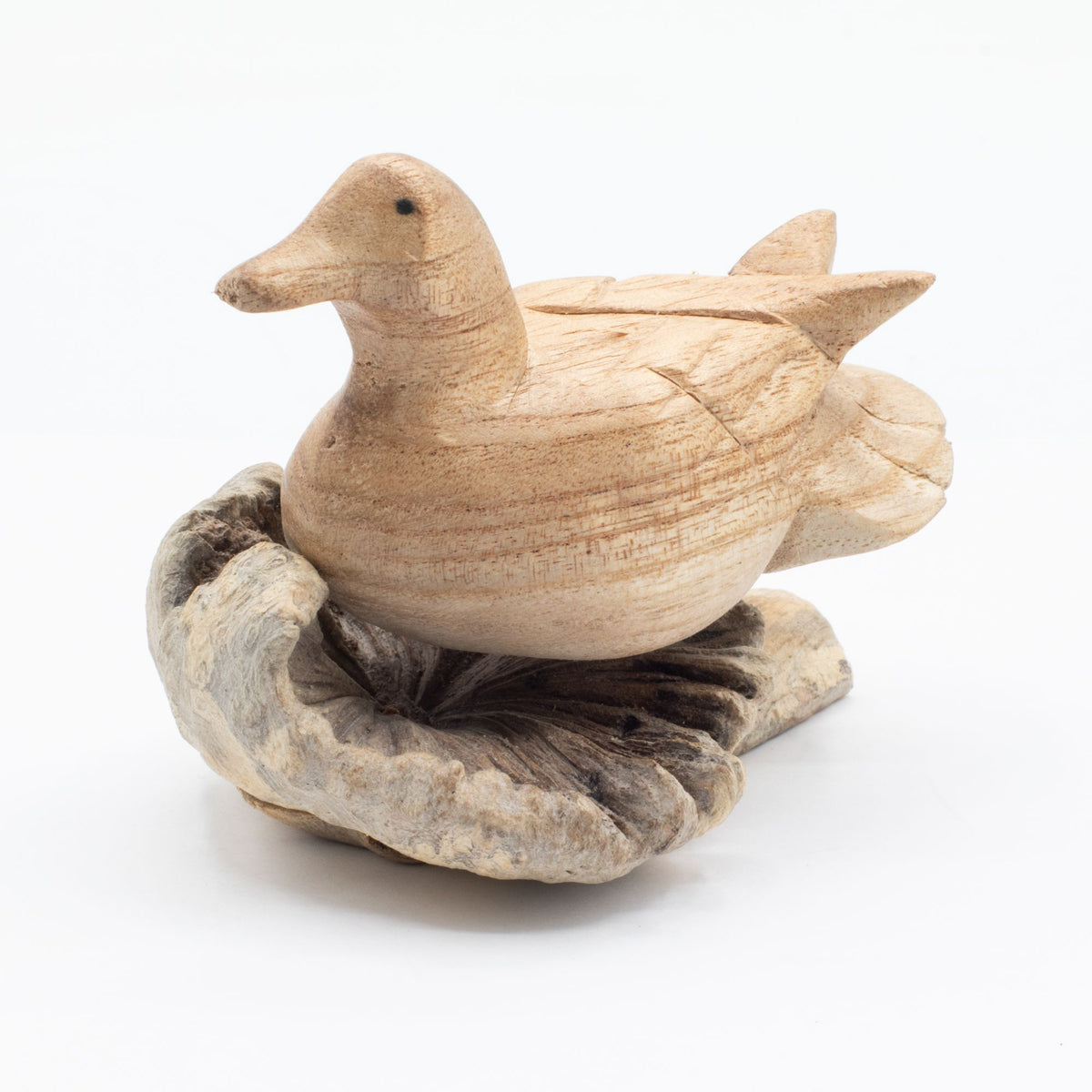 Parasite Wood Carving - Wild Duck Resting – view 2