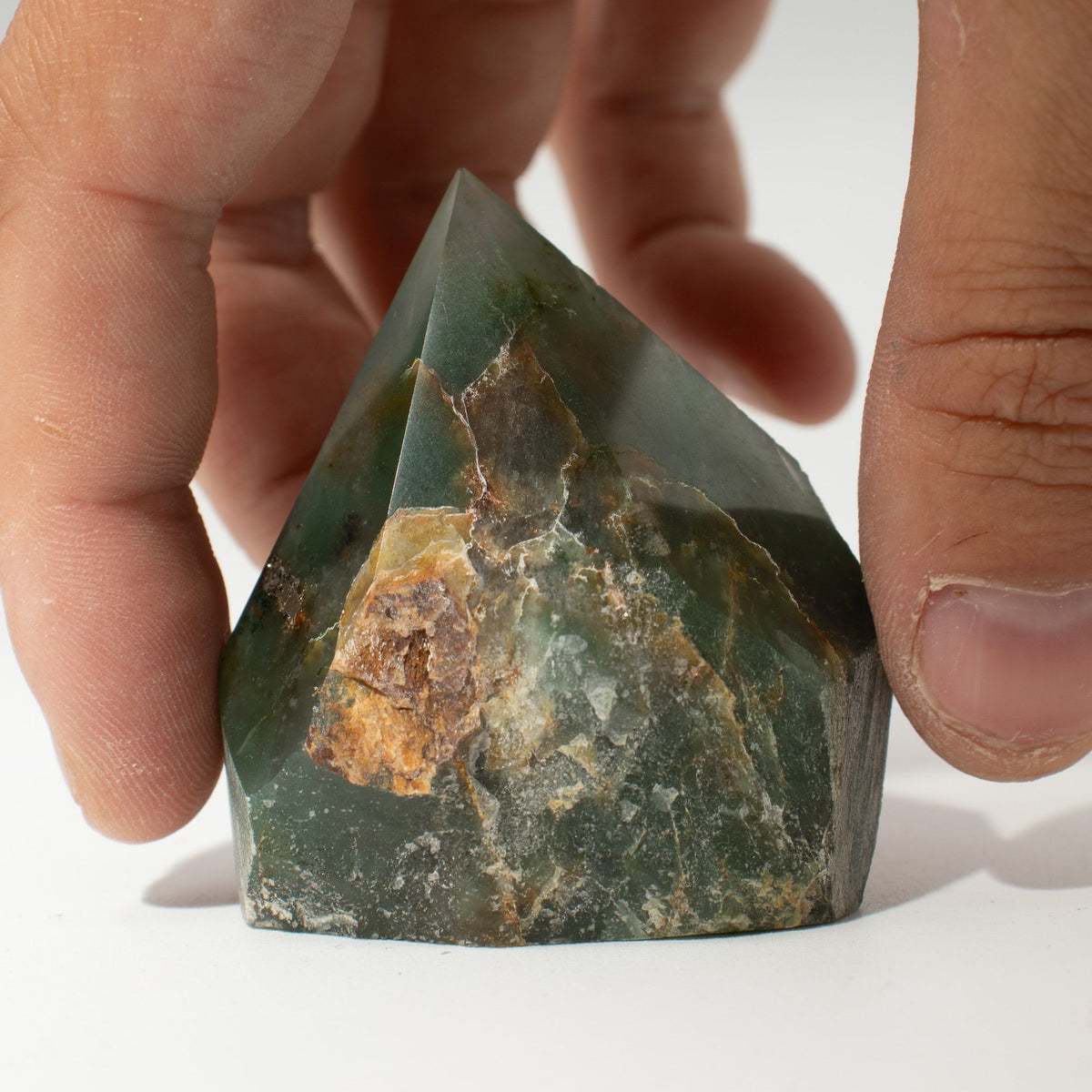 Green Aventurine Top Polished Gemstone Point, pack of 5-6 pieces – view 5