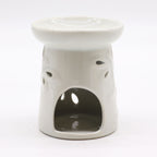 Classic White Ceramic Oil Burner - Dragonfly – view 2
