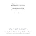Agnes + Cat Botanical Soy Wax Candle - Sea Salt & Moss – view 7