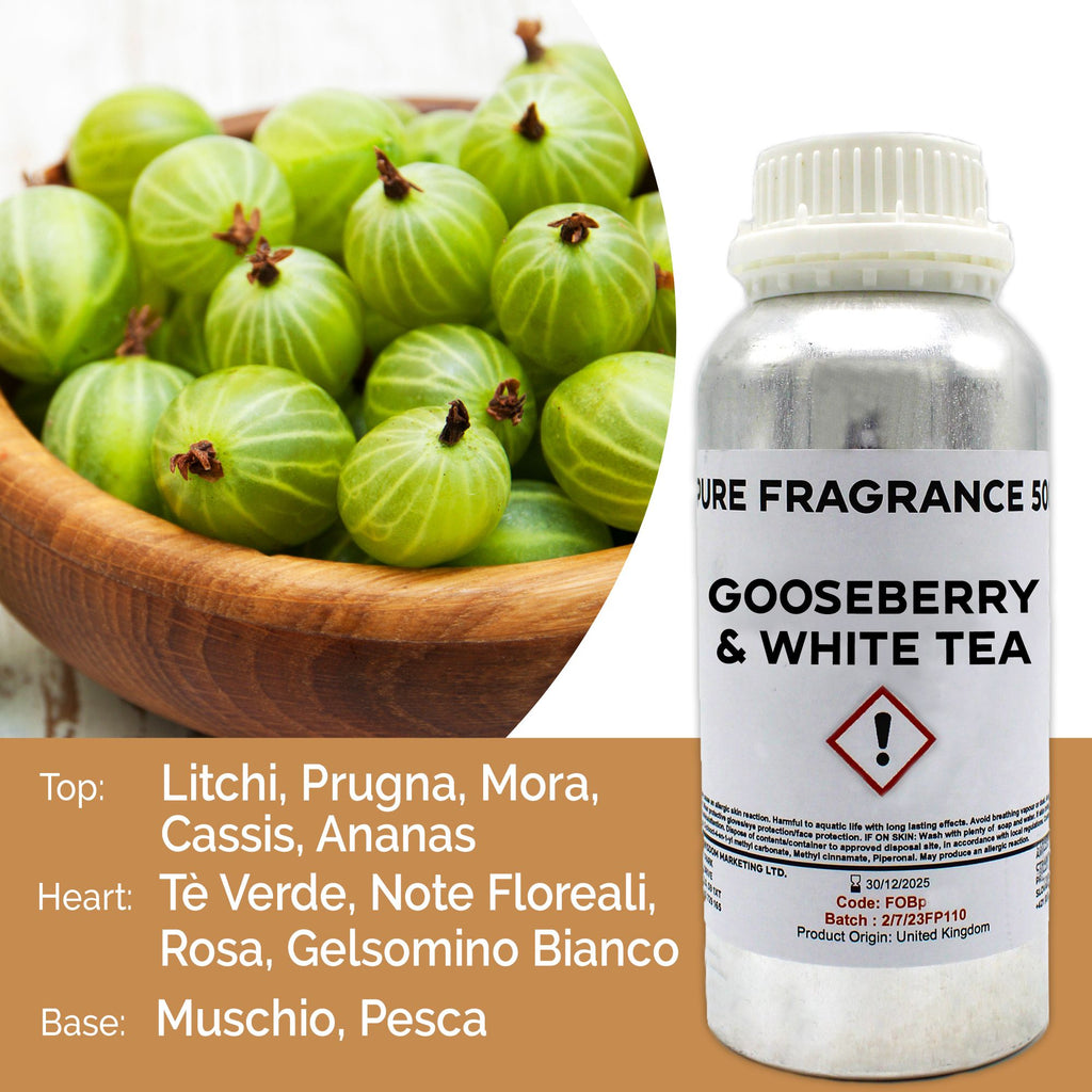 Gooseberry & White Tea Pure Fragrance Oil - 500ml – view 8
