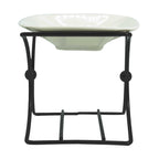 Square Ceramic and Metal Oil Burner Stand