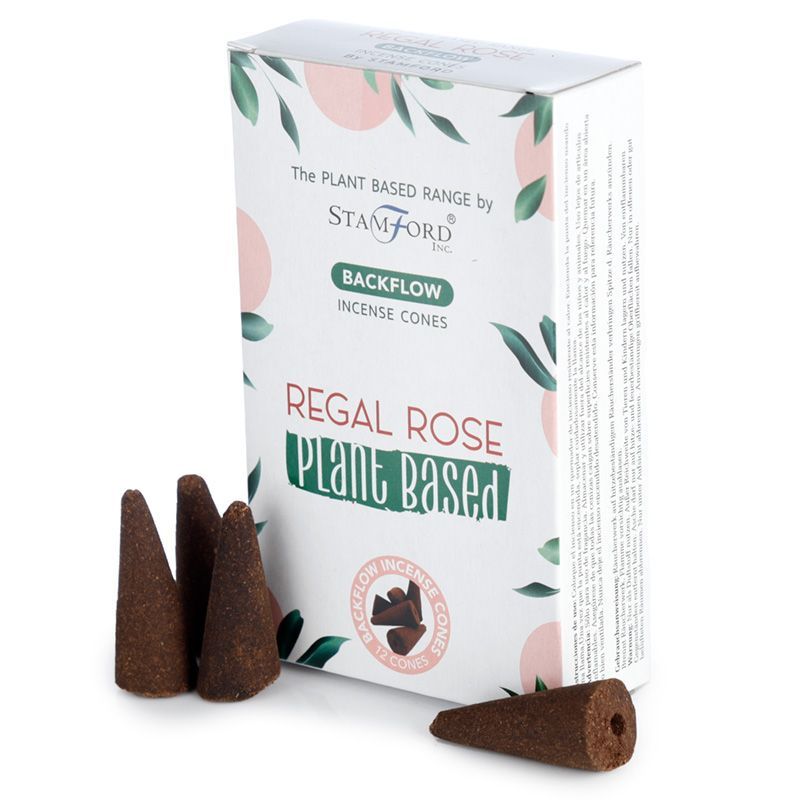 Stamford Backflow Incense Cones - Regal Rose (12 pack) – view 4