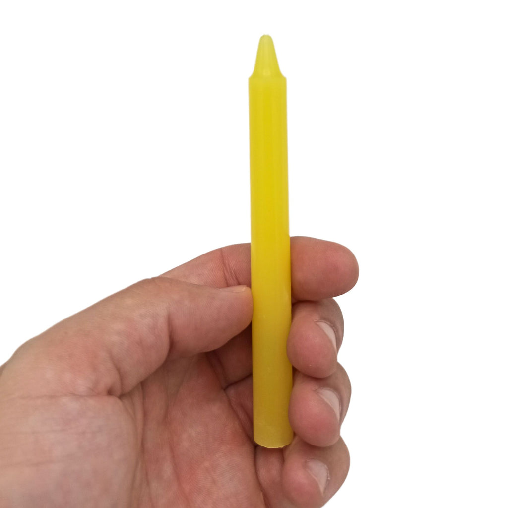Manifest Magic Candles Pack of 12 - Yellow Solar Plexus Chakra – view 3