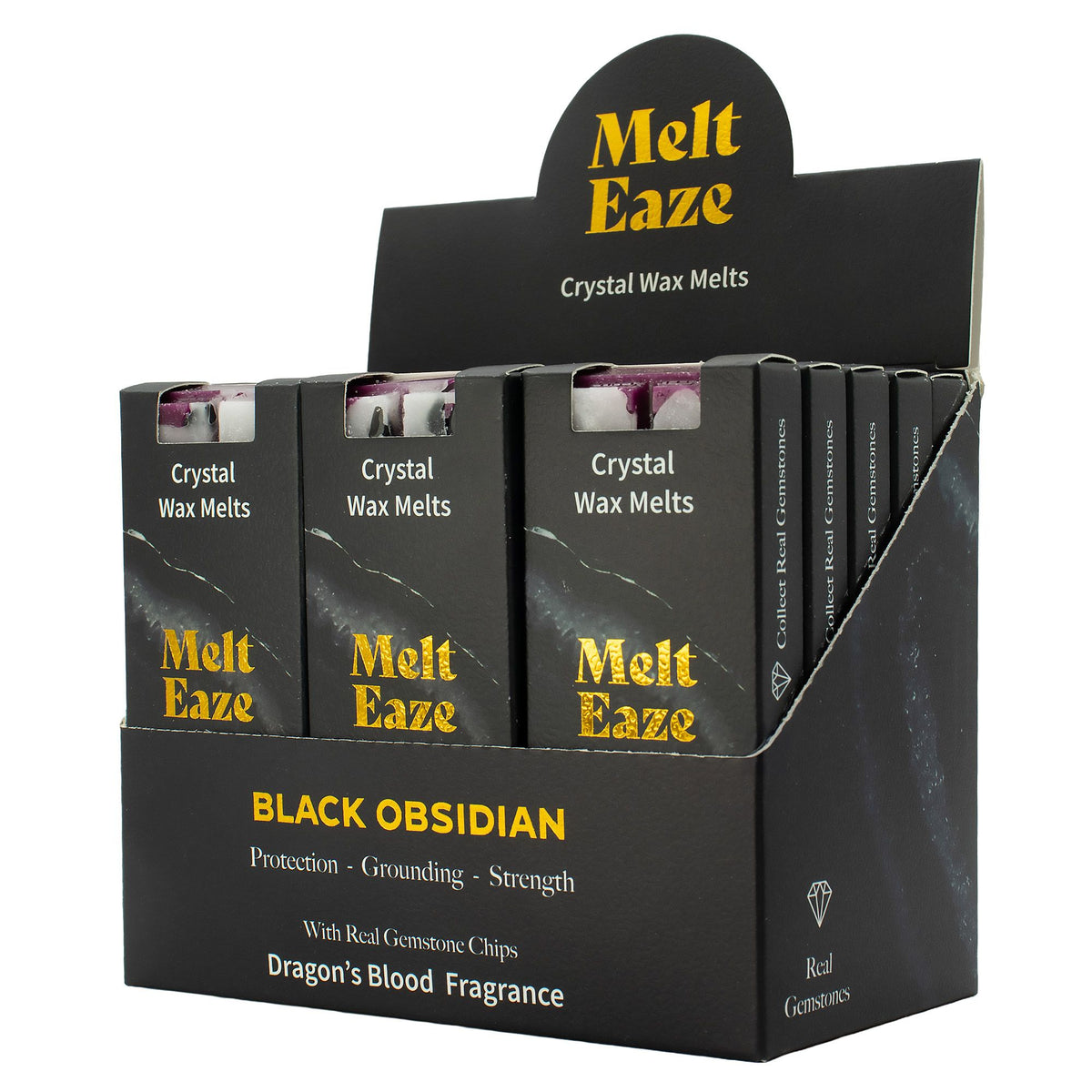 Black Obsidian Wax Melts 50g - Dragon's Blood