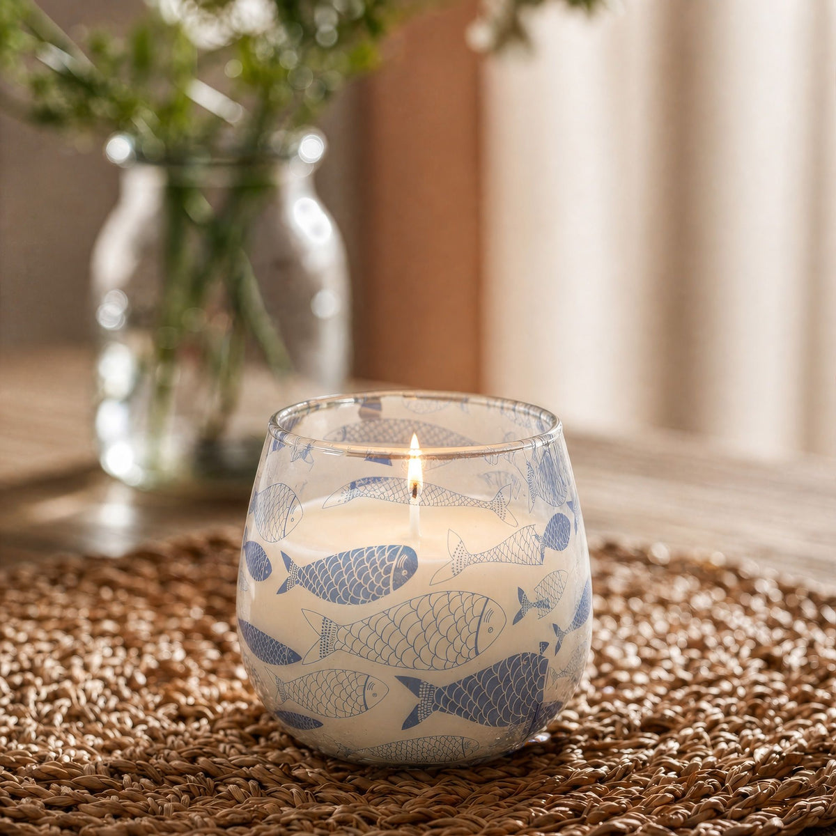Small Glass Jar Candle - Seabreeze – view 6