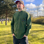 Nomad Sari Kathmandu Shirt - Forest Green - Large – view 7