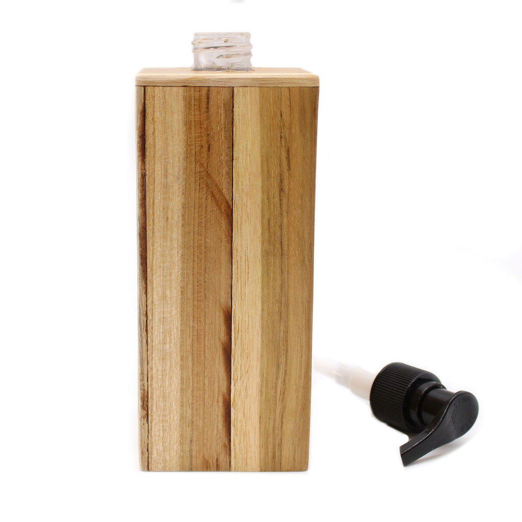 Natural Teakwood Soap Dispenser - Square – view 8