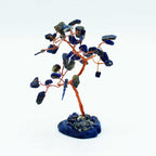 Sodalite Gemstone Tree on Blue Agate Base - 35 stones – view 2