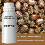 Castor Oil - 1 Litre Bulk Carrier Oil – view 6