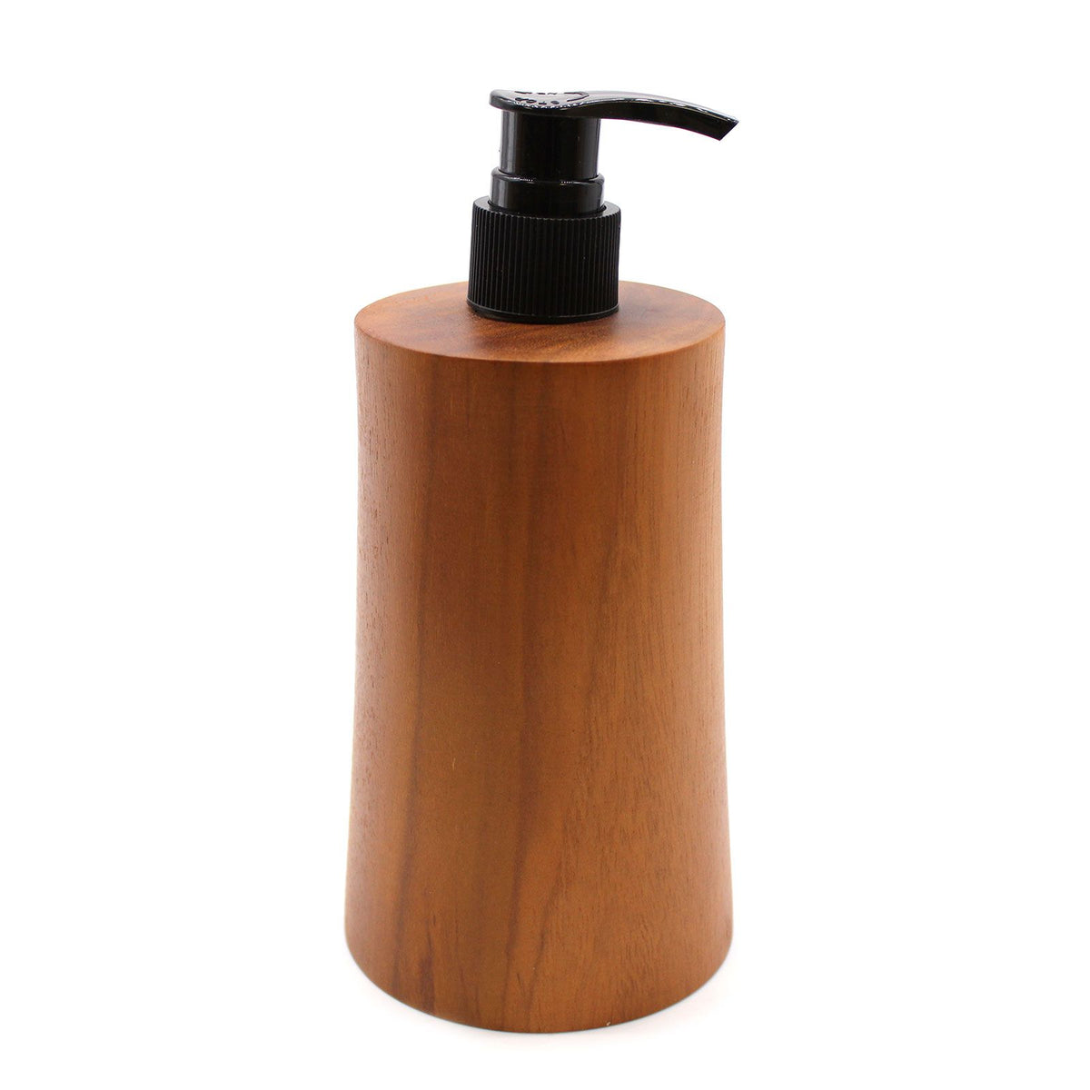Natural Teakwood Soap Dispenser - Taper – view 4
