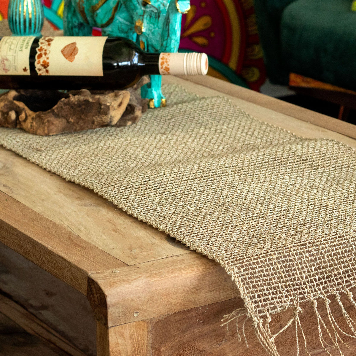 Seagrass Fringe Table Runner - 150cm