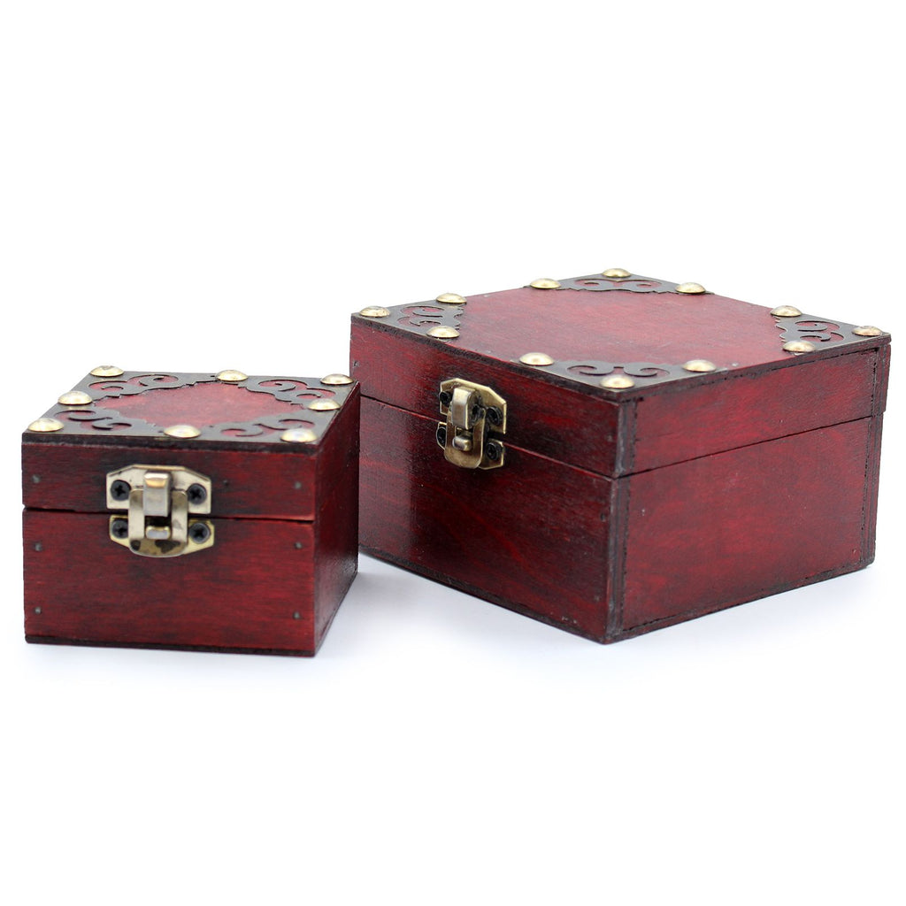 Gothic Square Box Set of 2, Vintage Style – view 4