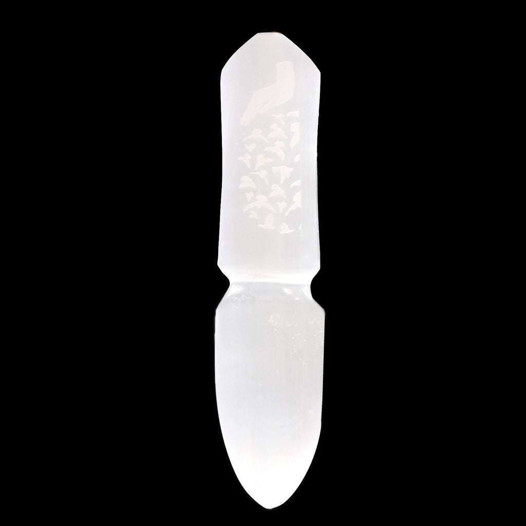 Selenite Ritual Knife - Releasing Bonds – view 2