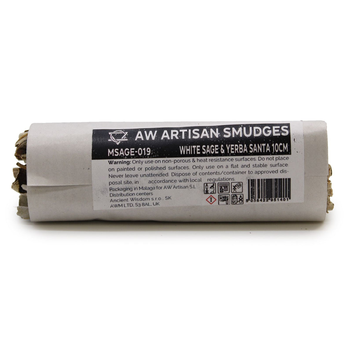 White Sage & Yerba Santa Smudge Stick 10 cm – view 2