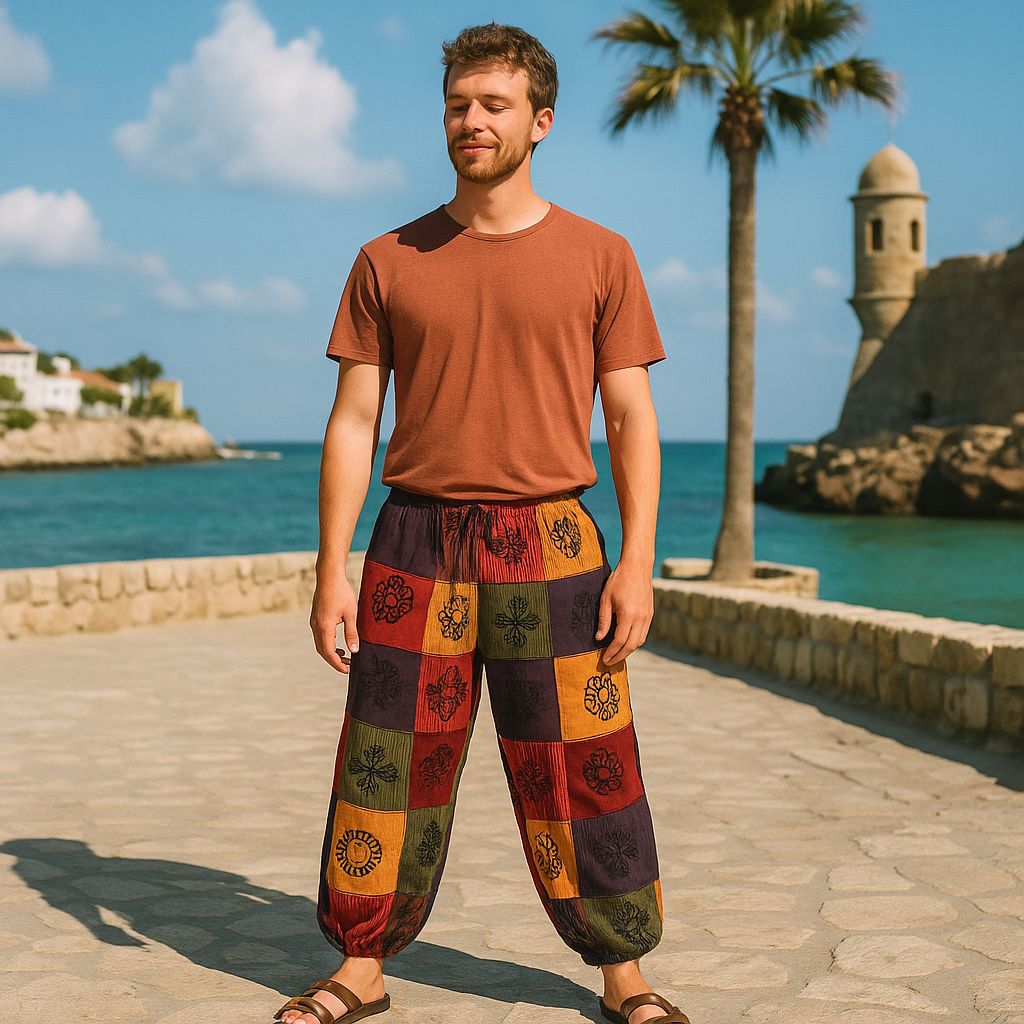 Nomad Sari Mushroom Pants Orange Tones L/XL – view 2