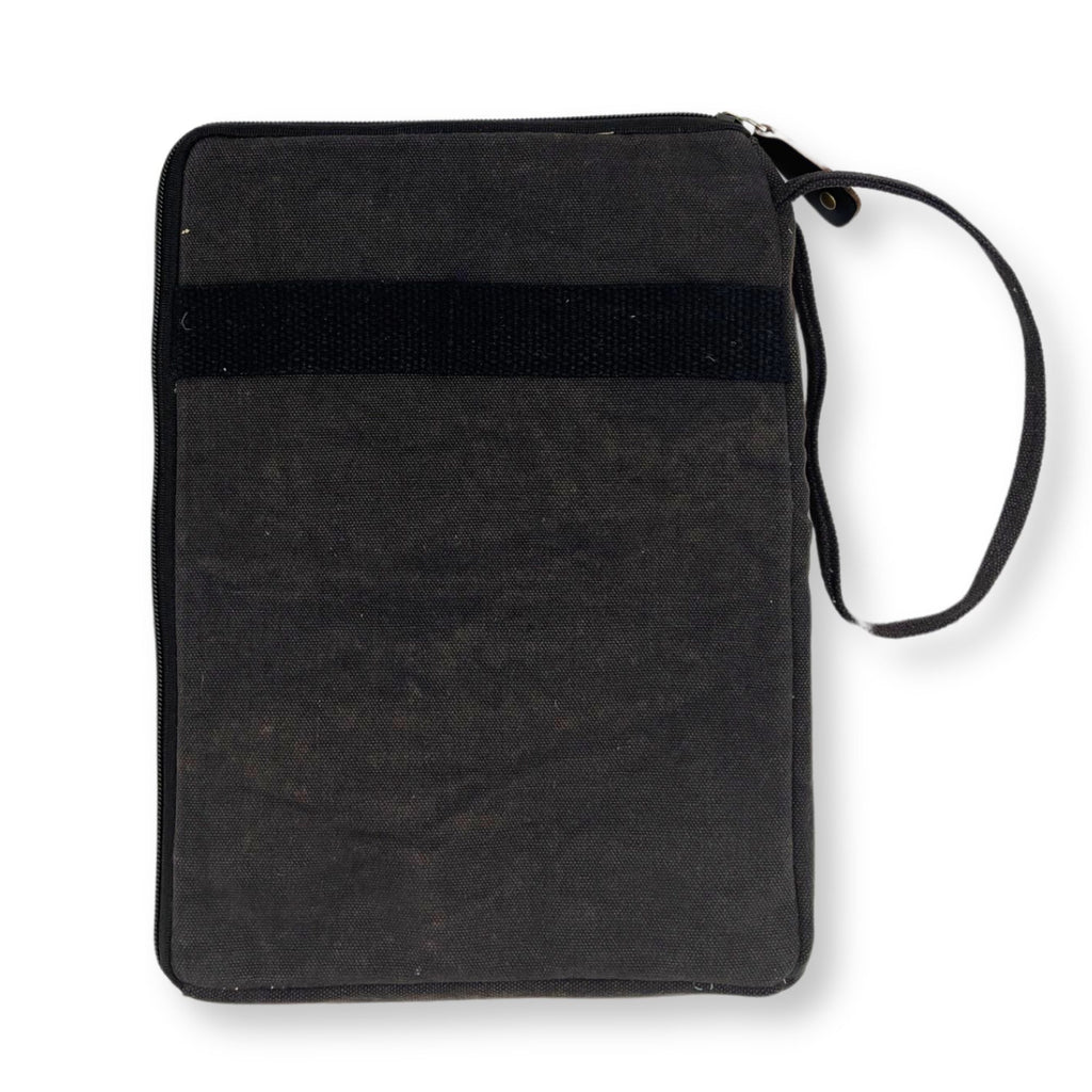 Stonewash Travel Laptop Pouch - Charcoal - 24x33cm – view 3