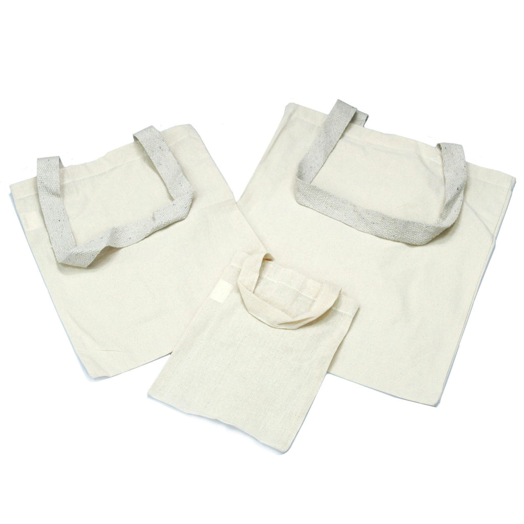 Small Natural Cotton Bag 25x20cm – view 4