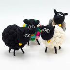 Little Felt Sheep Figure - White, 12 x 8 cm – view 4