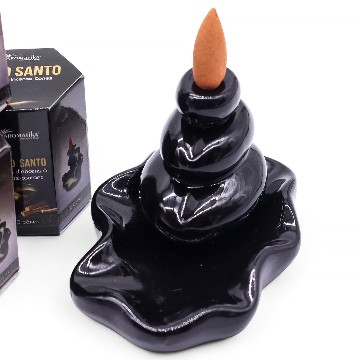 Palo Santo Backflow Incense Cones – Pack of 10 – view 3