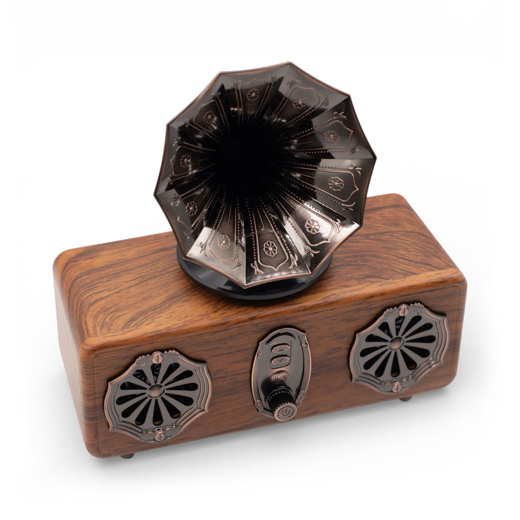 Retro Double Gramophone Bluetooth Speaker – view 3