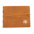 Leather Sketchbook, Golden Tree, 144 Pages – 18x23 cm