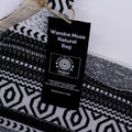 Urban Caravan Monochrome Jacquard Tote Bag 35x35cm