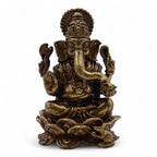 Brass Ganesha Miniature Statue - 49mm – view 7