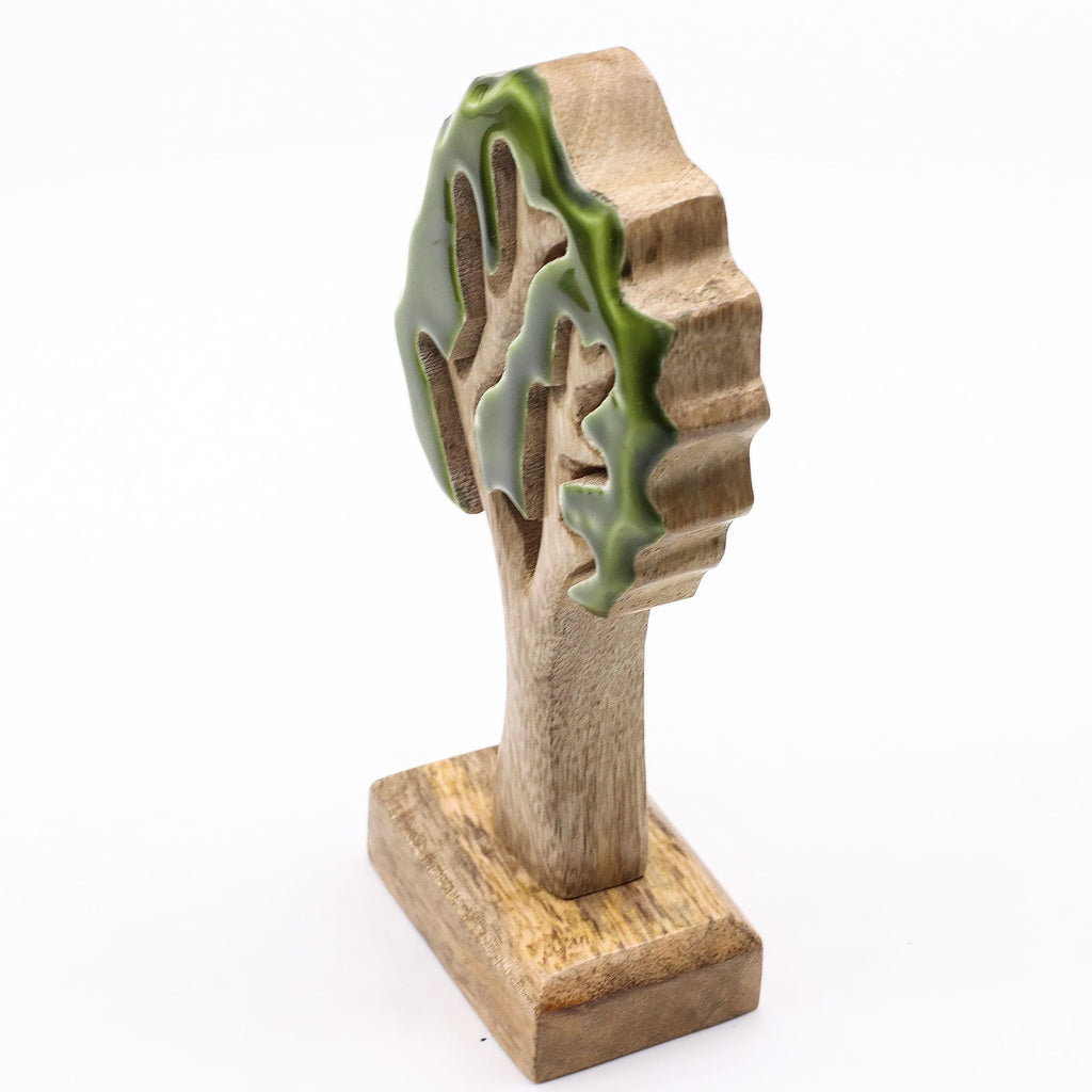 Single Tree 3D Wooden Decoration - 20 x 10 cm – view 6
