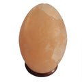Himalayan Salt Lamp Egg on Wooden Base