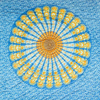 Teal Orange Mandala Sarong – view 6
