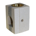 Carved Sandstone Oil Burner - Combo Square