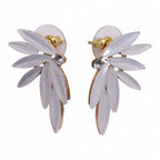Nymph Pearl Fairies Vintage Glass Earrings – view 3